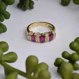 Oval Ruby Ring
