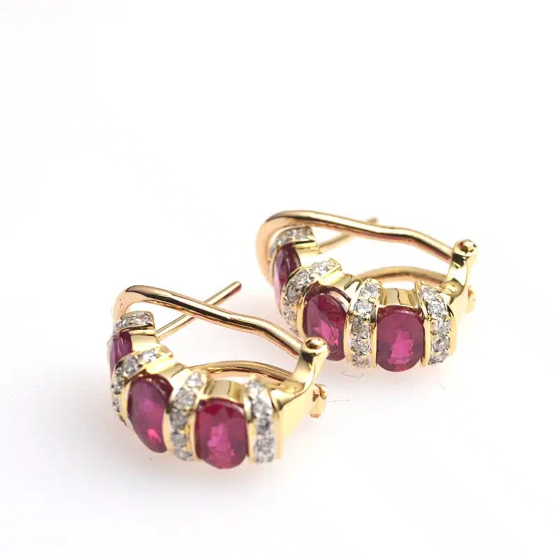 Ruby Earrings