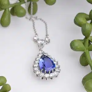 Tanzanite Diamond Necklace