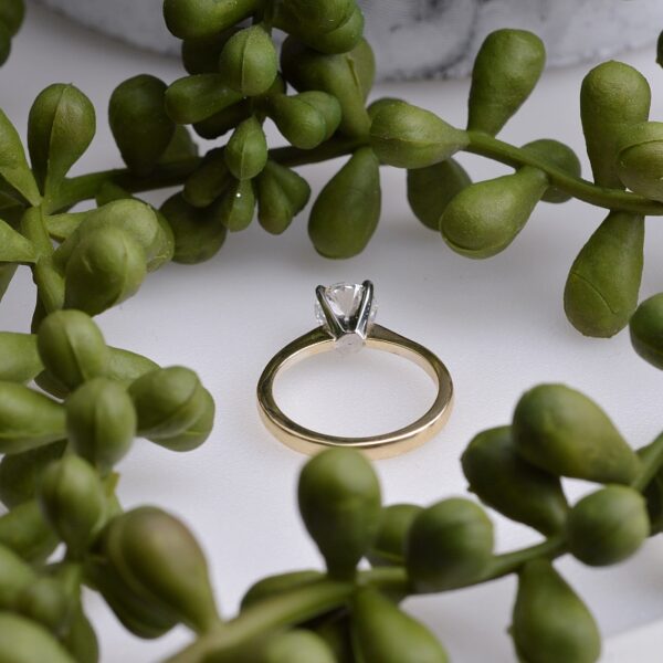 Catherine lab grown diamond ring