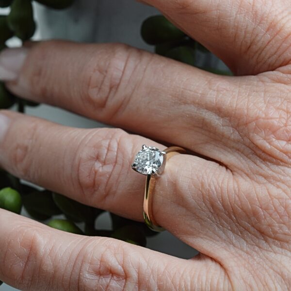 Catherine lab grown diamond ring
