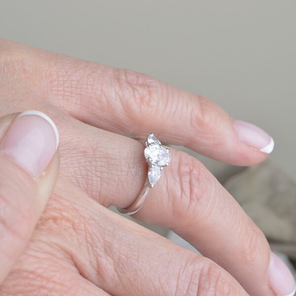 Elizabeth lab grown diamond ring