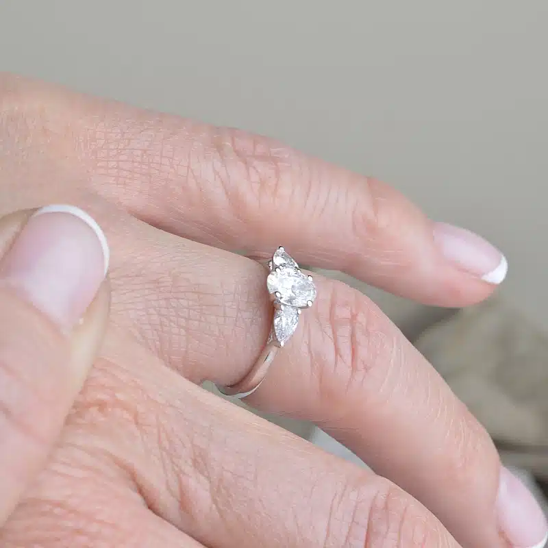 Elizabeth lab grown diamond ring