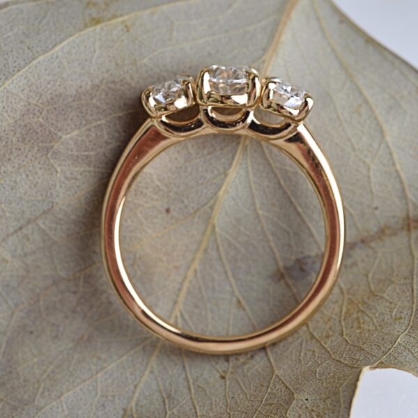 Julia lab grown diamond ring