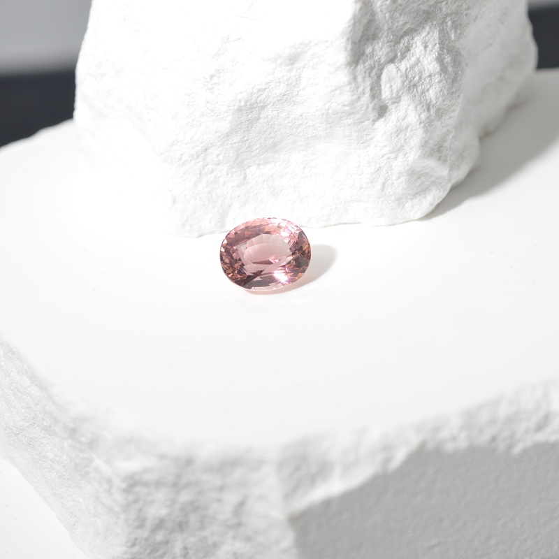 4.57ct Oval Light Pink Tourmaline